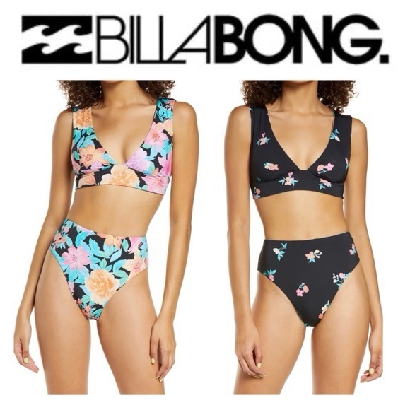 NWT Billabong Tropic Time Bikini Set - Size Medium - Picture 4 of 4